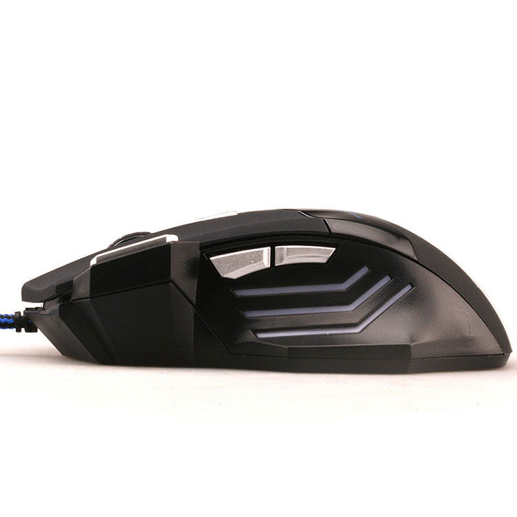 7-Button USB Gaming Mouse – Colorful LED Glowing Lights