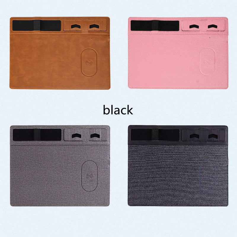 Creative Multifunctional Mouse Pad with Wireless Charger & Phone Holder