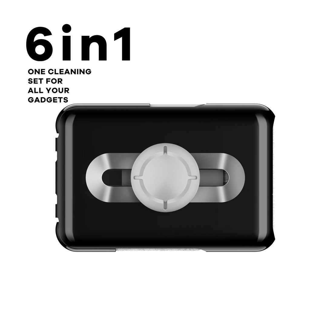 Portable 6-in-1 Multi-Function Headset Cleaning Brush