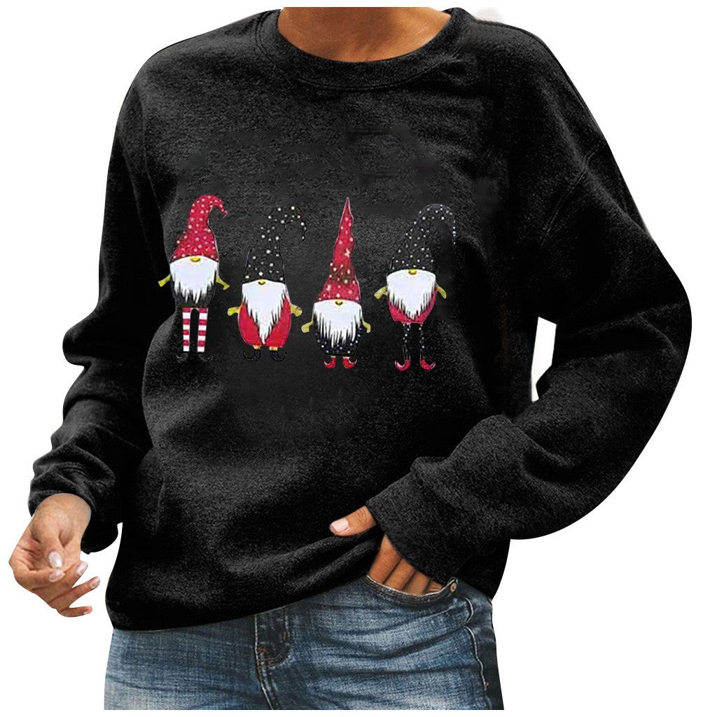Cozy Christmas Tree Round-Neck Holiday Sweater for Men