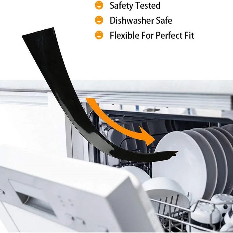 Silicone Stove Counter Gap Cover – Heat-Resistant Kitchen Slit Protector & Spill Seal Mat