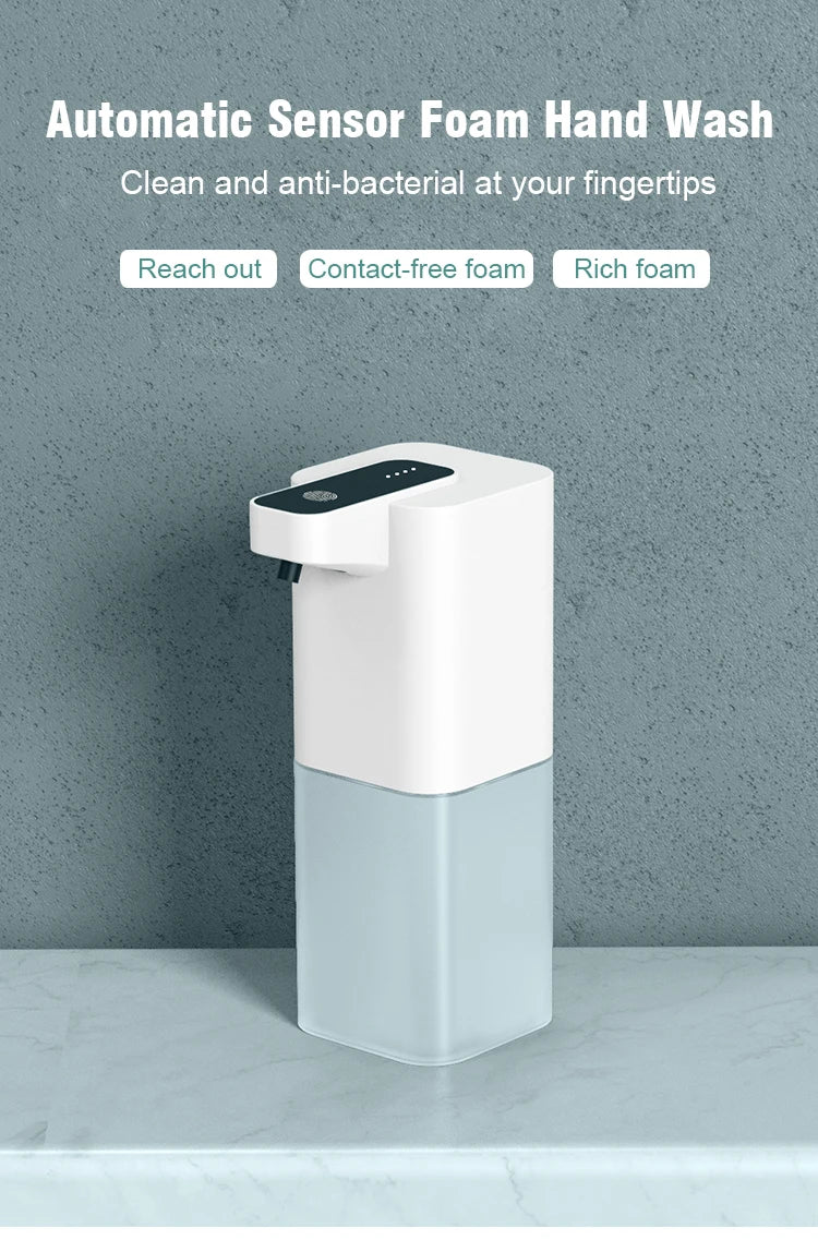 Touchless Soap Dispenser - Infrared Sensor Smart Foam Machine, USB Charging