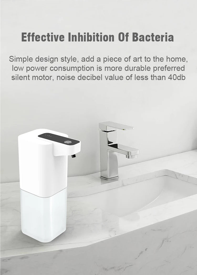 Touchless Soap Dispenser - Infrared Sensor Smart Foam Machine, USB Charging