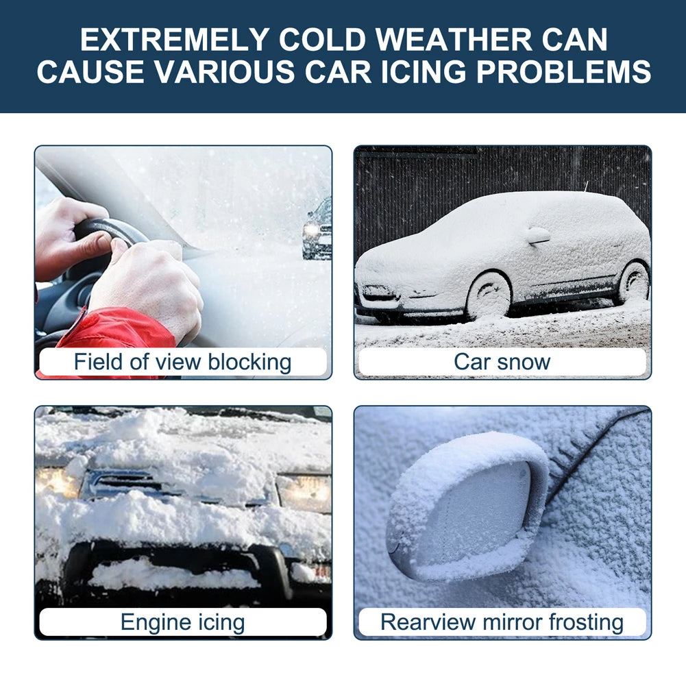 Electromagnetic Car Snow & Ice Melter – Anti-Freeze Deicer Device for All Vehicles