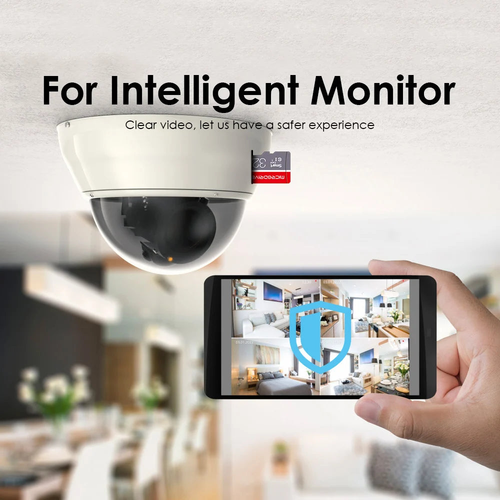 High-Speed Mini SD / Micro TF Memory Card - Class 10, 4GB to 256GB, For Smartphones & Devices