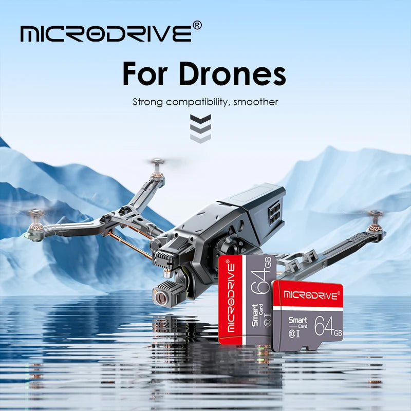 High-Speed Mini SD / Micro TF Memory Card - Class 10, 4GB to 256GB, For Smartphones & Devices