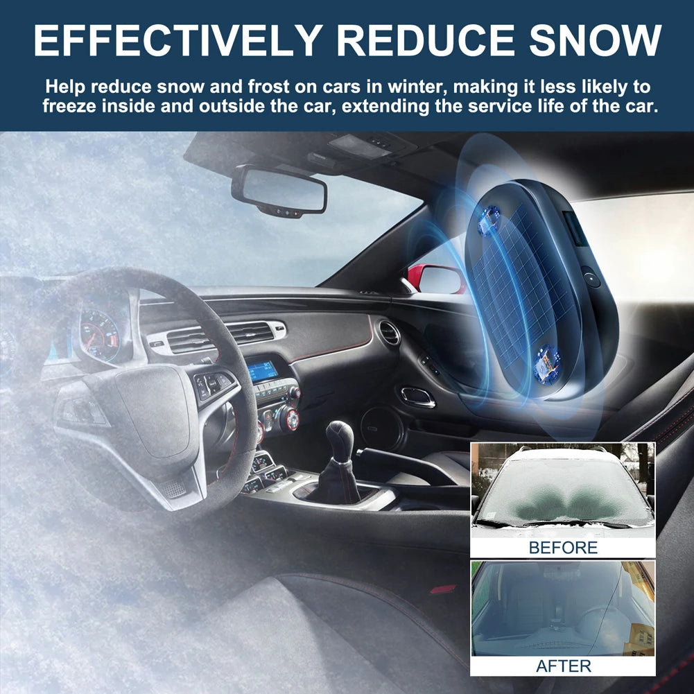 Electromagnetic Car Snow & Ice Melter – Anti-Freeze Deicer Device for All Vehicles