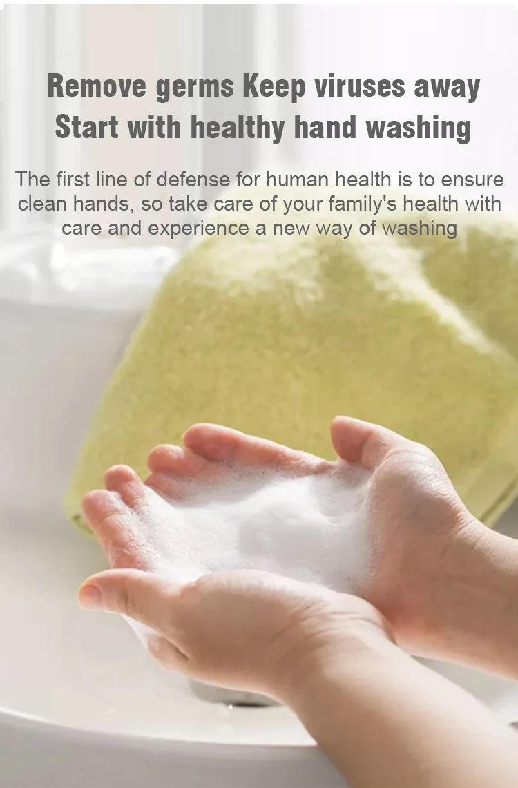 Touchless Soap Dispenser - Infrared Sensor Smart Foam Machine, USB Charging