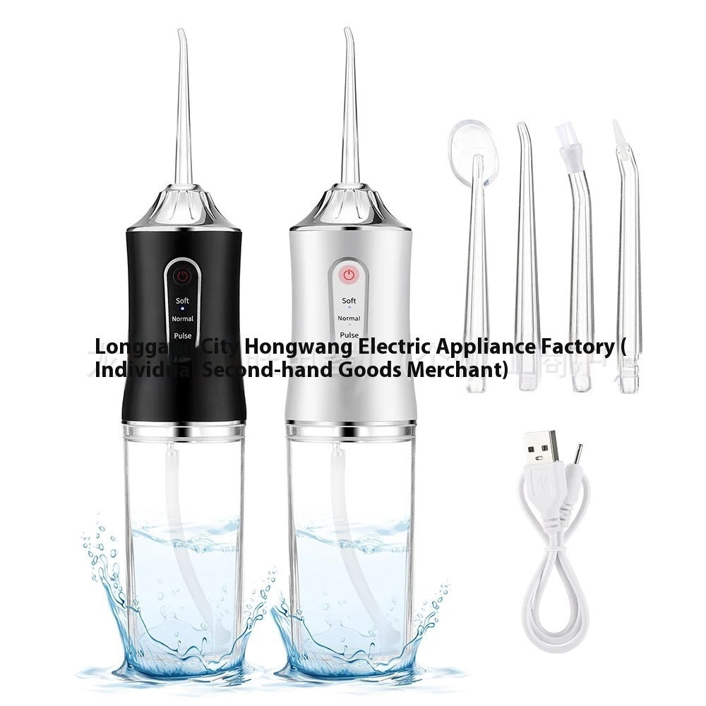 Portable Electric Water Flosser – Oral Irrigator & Dental Teeth Cleaner
