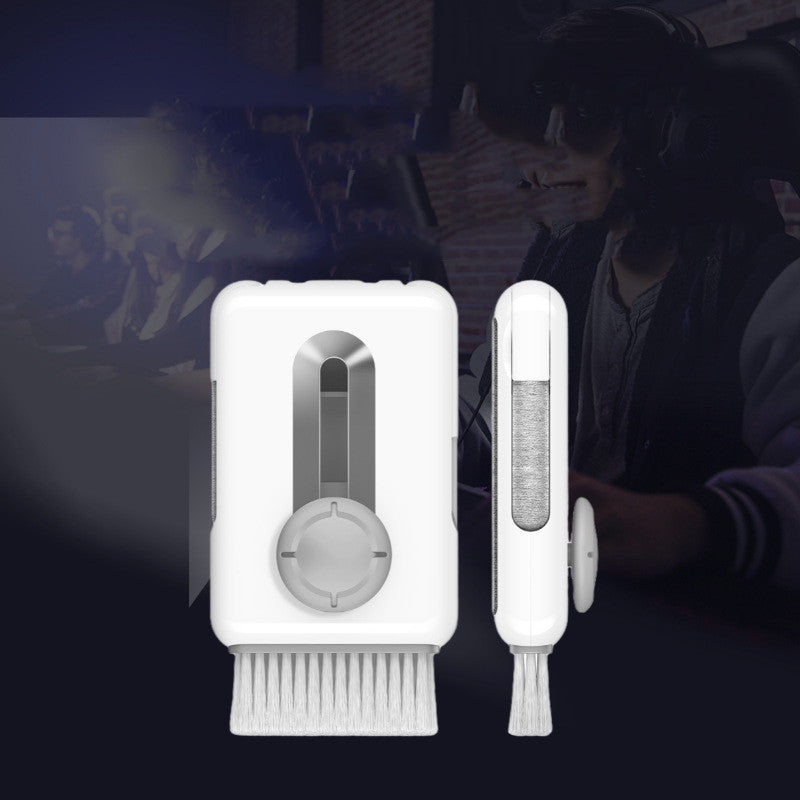 Portable 6-in-1 Multi-Function Headset Cleaning Brush